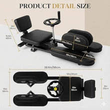 Load image into Gallery viewer, Leg Stretch Machine for Splits, 440LBS Heavy Duty Steel Frame Leg Stretcher, Split Machine Training Fitness for Home Gym, 240° Leg Stretching Equipment for Adults Teens Ballet Dance Gymnastics（Black）
