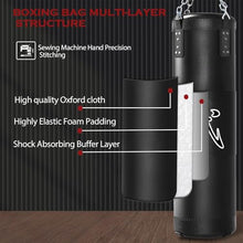 Load image into Gallery viewer, Mesetast Punching Bag for Adults, 4ft Heavy Boxing Bag Set with 12oz Boxing Gloves, MMA Karate Kickboxing Boxing Home Gym Martial Art - Unfilled
