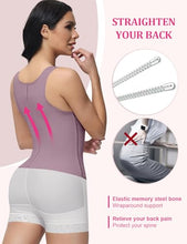 Load image into Gallery viewer, SHAPSHE Waist Trainer for Women, Tummy Control Sports Girdle, Purple-classic - Medium
