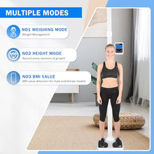 Load image into Gallery viewer, JJFFTAO,Professional Digital Physicians Scale，Ultrasonic Height and Weight Scale，Multifunctional Medical Measuring Scale for Weight and Height Measurement,Weight Capacity 440 lbs / 35.4”-78.7”
