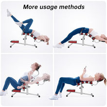 Load image into Gallery viewer, seanleecore Inversion Table for Back Pain Relief, Heavy Duty Back Stretcher with 3-Point Support System, 350LBS Weight Capacity Foldable Spinal Decompression Equipment for Home Gym
