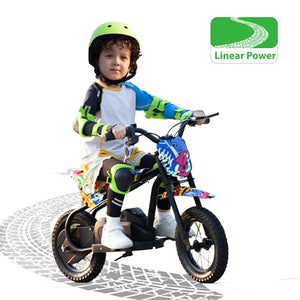 24V Electric Dirt Bike for Kids Ride on Motorcycle Toddler Dirt-bike Battery Powered Vehicles Off-Road Motorbike Motocross