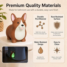 Load image into Gallery viewer, RAINGOWN Glow in the Dark Corgi Toilet Bolt Covers, 2 Pack
