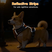 Load image into Gallery viewer, No Pull Dog Harness, No-Choke Soft Padded Reflective Dog Vest Harness with Front Clip &amp; Top Handle, 2 Quick-Release Buckles, Adjustable for Small Medium Large Dogs
