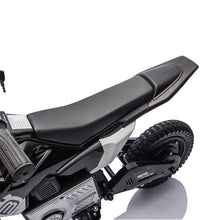 Load image into Gallery viewer, 24V Kids Ride On Electric Toy Motocross Motorcycle with High Speed Hub Motor, Shock Absorber - Ages 5-15(Black)

