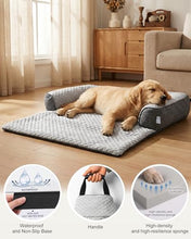 Load image into Gallery viewer, IUUI Dog Bed/Mat for Couch,Faux Rabbit Fur Pet Sofa Furniture Protector
