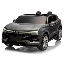 Load image into Gallery viewer, Kids Ride On Car 24V 2-Seater SUV Licensed Chevrolet Blazer Battery-Powered Electric Vehicle w/Parent Remote Control | Black
