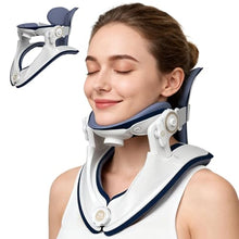 Load image into Gallery viewer, Cervical Traction Device, Adjustable Neck Stretcher for Pain Relief, Lightweight Neck Support Brace for Cervical Spine Decompression, Ergonomic Design for Home, Office &amp; Travel Use
