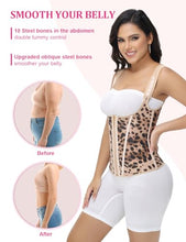 Load image into Gallery viewer, SHAPSHE Waist Trainer for Women, Tummy Control Sports Girdle, Khaki-classic - Large
