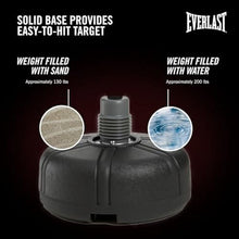 Load image into Gallery viewer, Everlast Freestanding Adjustable Punching Bag for Adults | Heavy Boxing Bag with Stand | Free Standing Punching Bag for Boxing, Muay Thai, MMA, Home Gym Training

