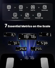 Load image into Gallery viewer, FITINDEX Smart Scale for Body Weight, Body Pod Scale [2026 Upgraded], 8-Electrode Body Composition Scale
