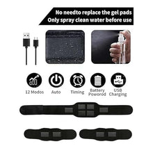 Load image into Gallery viewer, Muscle Fitness AB Belt, 12 Modes &amp; 19 Intensity, Firming &amp; Strengthening Workout Equipment for Abs, Arms, Suitable for Fitness Enthusiasts (Black 2pcs)
