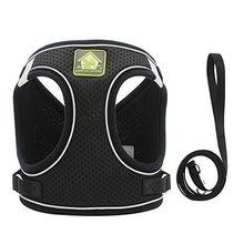Load image into Gallery viewer, FEimaX Dog Harness and Leash Set, No Pull Breathable Soft Mesh Puppy Vest Harness Reflective Adjustable Pet Harnesses for Small Medium Dogs and Cats, Outdoor Easy Control for Walking

