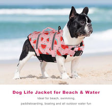 Load image into Gallery viewer, Doglay Dog Life Jacket, Dog Life Vest for Swimming Boating, Adjustable Puppy Life Jacket with Reflective Stripes, Superior Buoyancy Pet Swimming Vest for Small Medium and Large Dogs
