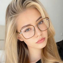 Load image into Gallery viewer, DOERAYMI Blue Light Glasses-Fashion Square Eyeglasses,Anti UV Ray &amp; Blue Light Glasses for Woman/Men
