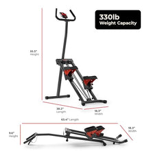 Load image into Gallery viewer, Sunny Health &amp; Fitness Smart Foldable Stair Climber with Balance-Assist Cords - SF-S025005
