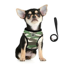 Load image into Gallery viewer, FEimaX Dog Harness and Leash Set for Walking, Soft Mesh Adjustable Easy Control Lightweight Cat Vest Harnesses with Reflective Strips, Escape Proof Small Dogs Cats Vests
