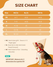 Load image into Gallery viewer, MIDOG Dog Cone Collar After Surgery, Soft Dog Cone Alternative to Stop Licking,Adjustable Elizabethan Recovery Cones for Small to Large Sized Dogs
