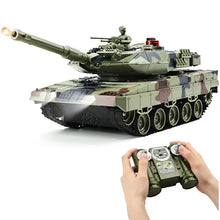 Load image into Gallery viewer, KAIM 1/24 RC Tank,Remote Control Tank for Boys with Smoke, Lights &amp; Sounds
