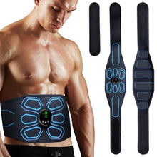 Load image into Gallery viewer, Gnisang FDA Cleared - MHD TENS Muscle Stimulator Electronic Abs Muscle Toner Ab Machine Trainer for Abdomen Easy Abs Muscle Stimulation and Activation, Home Gym Use Black1
