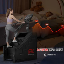 Load image into Gallery viewer, SunHome Stair Stepper Machine, Commercial Grade Stair Climber with 15 Resistance Levels, Stair Master for Cardio and Lower Body Workouts, LED Screen, 15-164 Steps/Min (SH-401)
