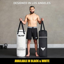 Load image into Gallery viewer, Elite Sports Boxing Bag 4 FT – Heavy Duty Canvas Punching Bag with Straps for Boxing, Training, MMA, Muay Thai, Kickboxing, Martial Arts &amp; Fitness – UNFILLED Heavy Bag
