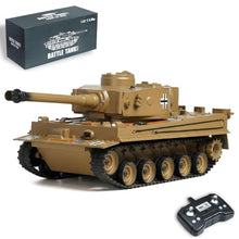 Load image into Gallery viewer, RC Tank that Shoots Water Bullets, 1:22 Tiger Remote Control Tank with Infrared Battle System
