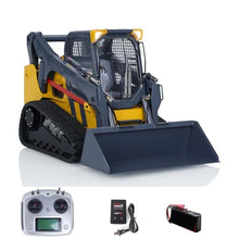 Load image into Gallery viewer, 1/14 RC Hydraulic Skid-Steer Loader SM770 RTR Radio Control Construction Vehicle Light Sound System Motor (Yellow and Grey)
