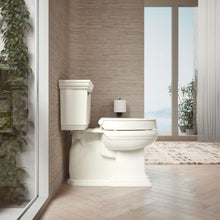 Load image into Gallery viewer, Contoured Seat with Grip-Tight Bumpers, Quick-Attach Hardware, No Slam Toilet Seat, Biscuit
