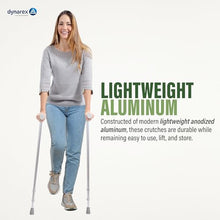 Load image into Gallery viewer, Drynarex Forearm Crutches, Tall
