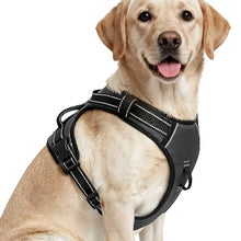 Load image into Gallery viewer, No Pull Dog Harness, No-Choke Soft Padded Reflective Dog Vest Harness with Front Clip &amp; Top Handle, 2 Quick-Release Buckles, Adjustable for Small Medium Large Dogs
