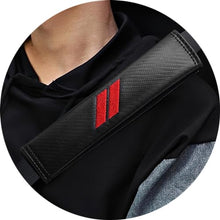Load image into Gallery viewer, 2 PCS Seatbelt covers for Dodge Accessories Seat Belt Pad Compatible for Dodge Charger Durango Challenger Journey Seat Belt Covers for Adults Car Seat Belt Cover Seat Belt Cushion Leather Seat Belt
