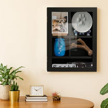 Load image into Gallery viewer, Sofunii 12x16 Inch Solid Wood Pet Memorial Shadow Box Frame with Shelves
