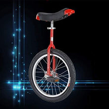 Load image into Gallery viewer, Unicycle, Adult&#39;s One-Wheeled Scooter for Men/Women/Big Kids/Teens, with Steel Frame &amp; Alloy Rim， for Circus Performance(Red,24&quot;)
