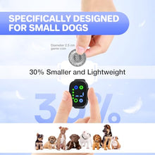 Load image into Gallery viewer, Dog Bark Collar for Large Medium Small Dogs, Anti Barking Device for Dogs, Rechargeable Smart Bark Collar with 7 Adjustable Sensitivity, Compact Bark Collar Indoor Outdoor
