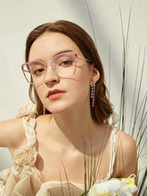 Load image into Gallery viewer, DOERAYMI Blue Blockers Glasses for Women, Bluelight Glasses with Cat Eye Frame for Style, Comfort, Eye Strain Relief Pink
