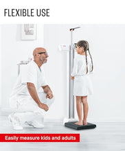 Load image into Gallery viewer, Seca 777 Medical Scale – Professional Physician Scale - Accurate Weight with Consistent Results and BMI - Eye Level Height Rod and Tilt Proof Safety - Weight Capacity 550 lbs / 220 kg
