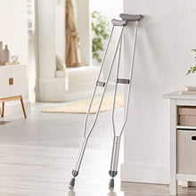 Load image into Gallery viewer, McKesson Aluminum Adjustable Underarm Crutches for Tall Adults, Max 350 lbs, 1 Pair
