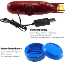 Load image into Gallery viewer, Mini RC Boat Toy Remote Control Tourist Submarine - Yellow
