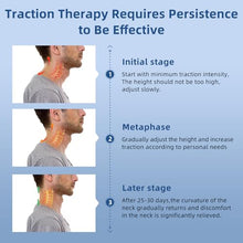 Load image into Gallery viewer, Holniva Neck Stretcher Cervical Traction, Adjustable Cervical Neck Traction Device, Neck Braces for Neck Pain and Support, Ergonomic Design - FSA Eligible/HSA Eligible
