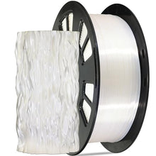 Load image into Gallery viewer, DO3D Silk White PLA Satin Shiny 3D Printer Filament, 1.75mm Diameter 1kg Spool 2.2lbs for FDM 3D Printers
