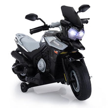 Load image into Gallery viewer, 12V Electric Motorcycle for Kids Ride on Toys Motorbike Battery Powered Off-Road Dirt Bikes, Silver

