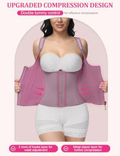 Load image into Gallery viewer, SHAPSHE Waist Trainer for Women, Tummy Control Sports Girdle, Purple-classic - Medium
