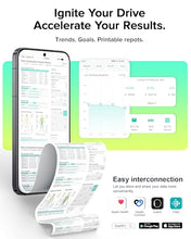 Load image into Gallery viewer, RunStar Smart Scale for Body Weight, Full-Body Bathroom Scale with 8 Electrodes for BMI, Muscle Mass, 3-Metric Display, High-Accuracy Body Composition Monitor with 28 Metrics &amp; App Connectivity

