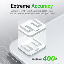Load image into Gallery viewer, Ovutek Bathroom Scale for Body Weight, Highly Accurate Digital Weighing Machine for People, Upgraded Batteries Included, Compact Size, LED Display, Physician Scale with Sturdy Tempered Glass, 400lb
