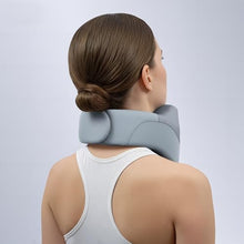 Load image into Gallery viewer, Yunari Cordless Neck Brace for Cervical Spine Posture Correction and Support, Patented Traction Device with Intelligent Adjust and Hot Compress, Neck Brace for Men and Women, （Gray, Medium）
