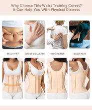 Load image into Gallery viewer, Figninget Waist Trainer Corset For Women,Tummy Control Sports Girdle- Beige 2XL

