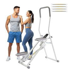 Load image into Gallery viewer, Stair Stepper for Home Gym, Foldable Vertical Climber Workout Machine,-(WHITE)

