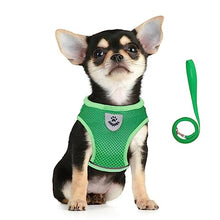Load image into Gallery viewer, FEimaX Dog Harness and Leash Set for Walking, Soft Mesh Adjustable Easy Control Lightweight Cat Vest Harnesses with Reflective Strips, Escape Proof Small Dogs Cats Vests
