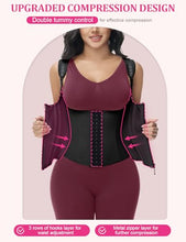 Load image into Gallery viewer, SHAPSHE Waist Trainer for Women, Tummy Control Sports Girdle, Black-short Torso Small
